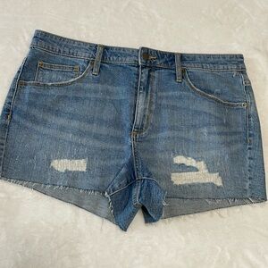 NWOT High Rise Shortie Shorts.